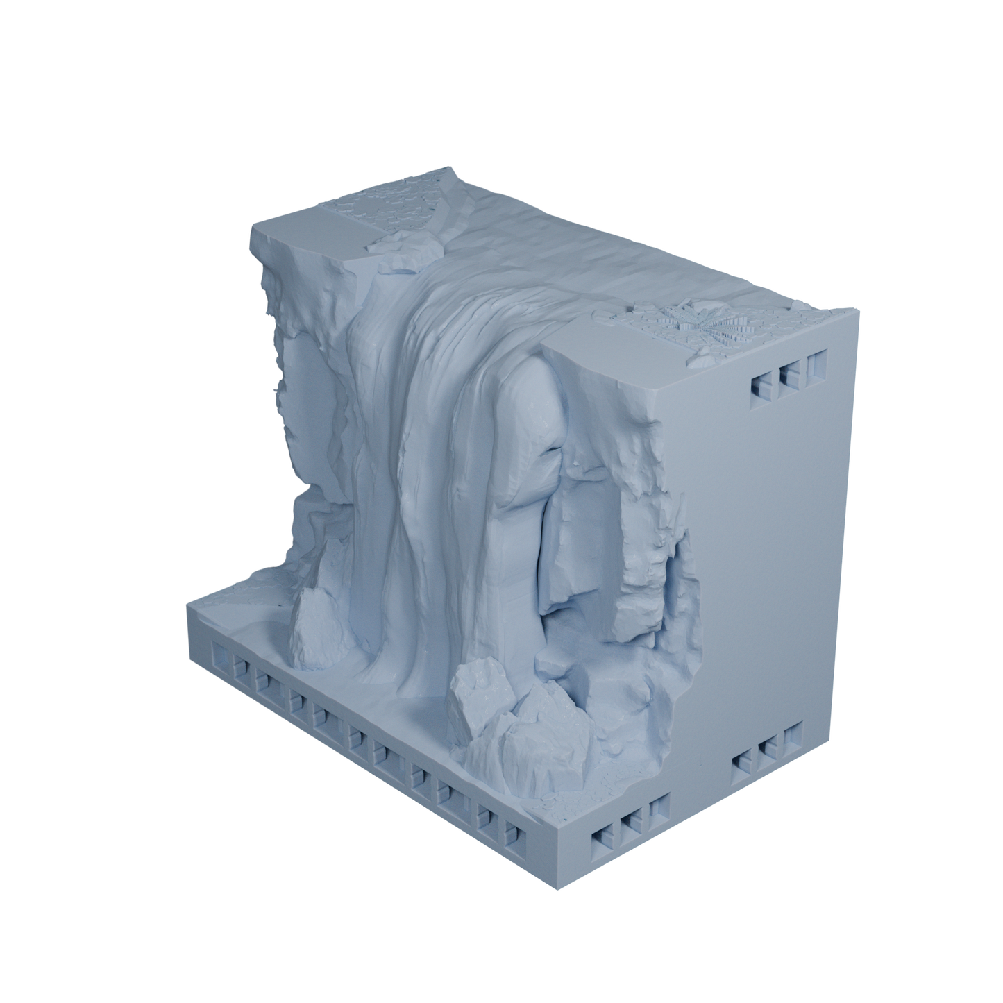 Cliff Waterfall Straight 2 Inch 2x3 (Variant 2)
