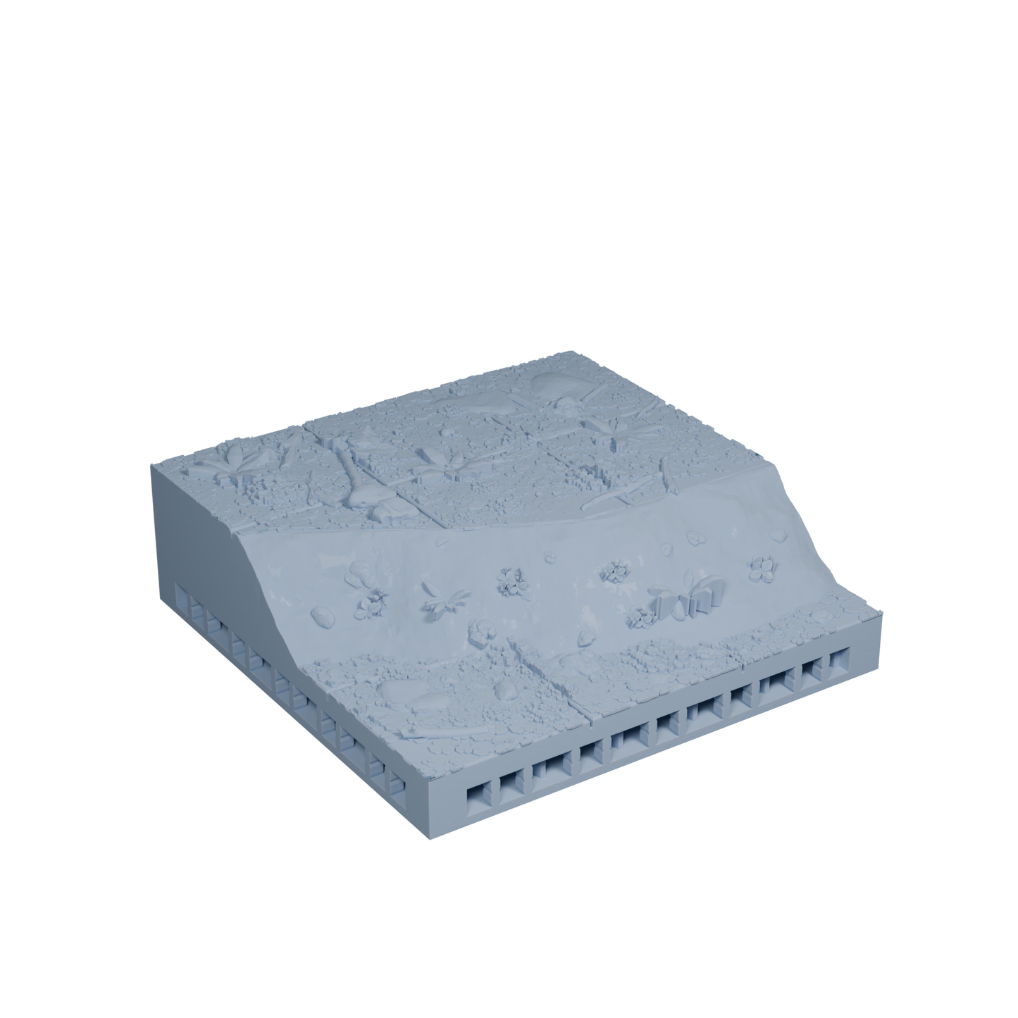 Transition Curve Back 0.5 Inch 3x3