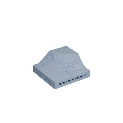 Transition Outer Curve 0.5 Inch 2x2