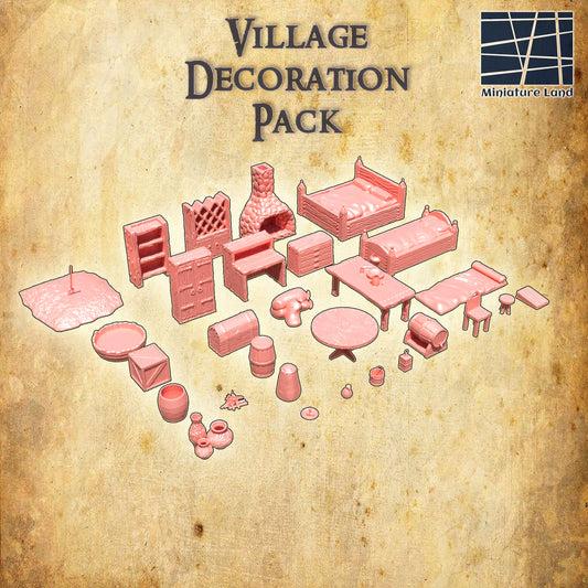 Village Decoration Pack 1