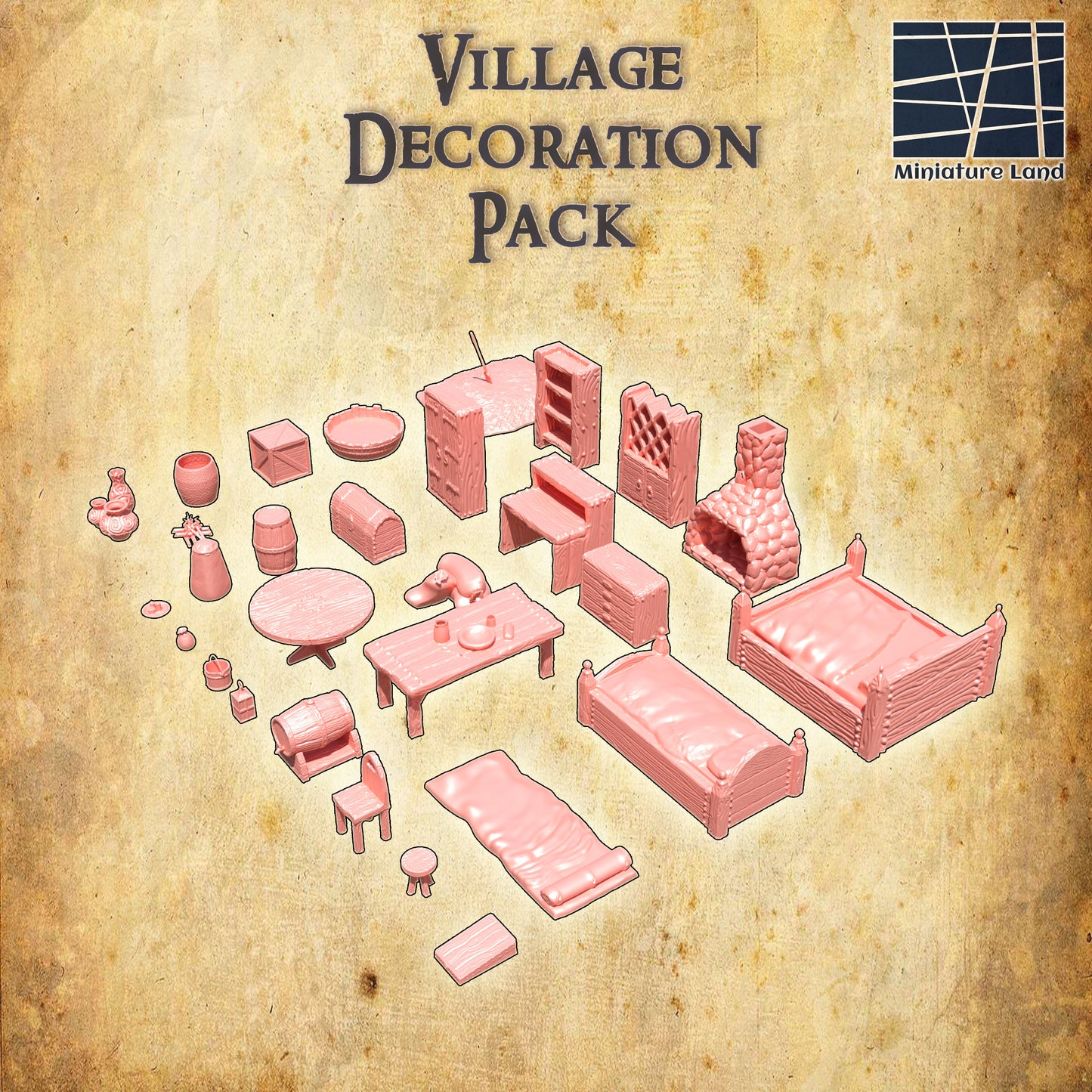 Village Decoration Pack 2