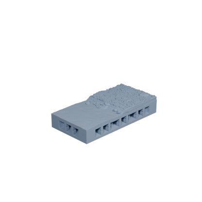 Water Dirt Tile 1x2