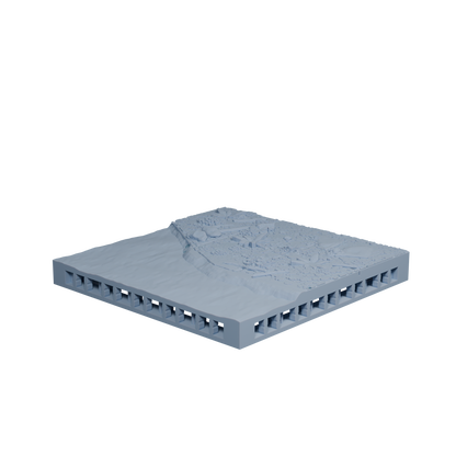 Water Dirt Tile Inner Curve 3x3