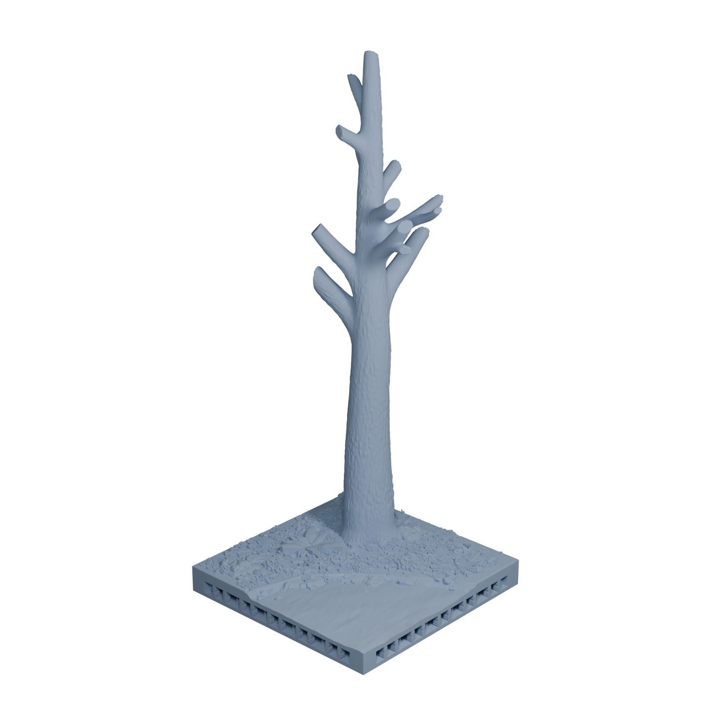 Water Dirt Tile with Tree Inner Curve 2x2