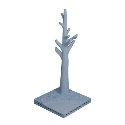 Water Dirt Tile with Tree Inner Curve 2x2