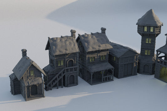 Winter Forest Village 2