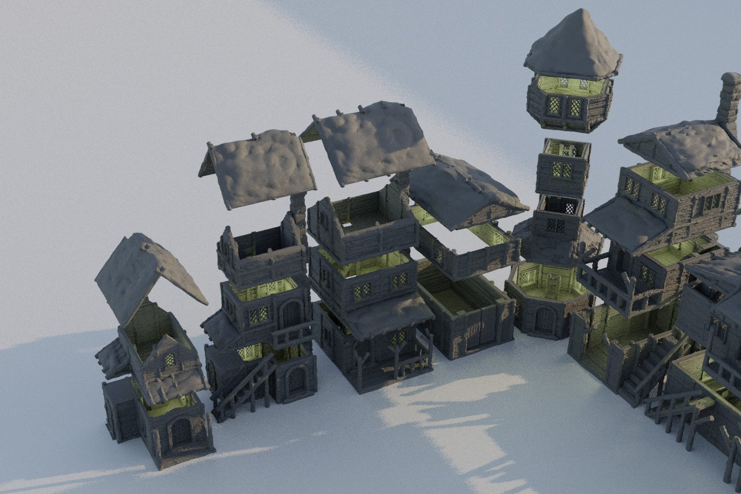 Winter Forest Village 7