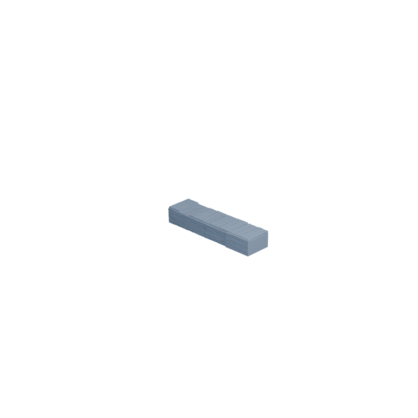 Wooden Plank Cap 0.5x2