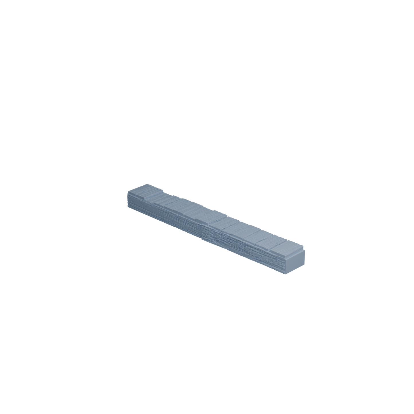 Wooden Plank Cap 0.5x4