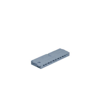 Wooden Plank Damaged Ends Capped 1x3 (Variant 2)